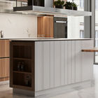 Waterproof Solid Wood Floor Cabinet Modular Kitchen Cabinets